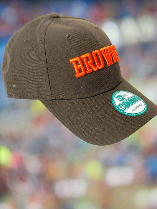 *(F15,P5,M10,SS15) Cleveland Browns NFL Team Color 9Forty Adjustable Hat