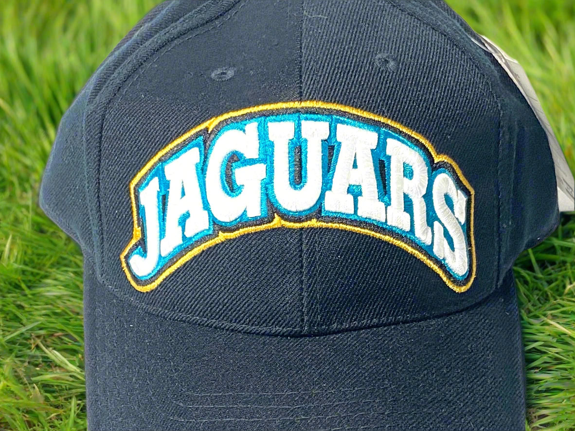 Jacksonville Jaguars NFL 20% Wool Embroidered NOS Logo Hat