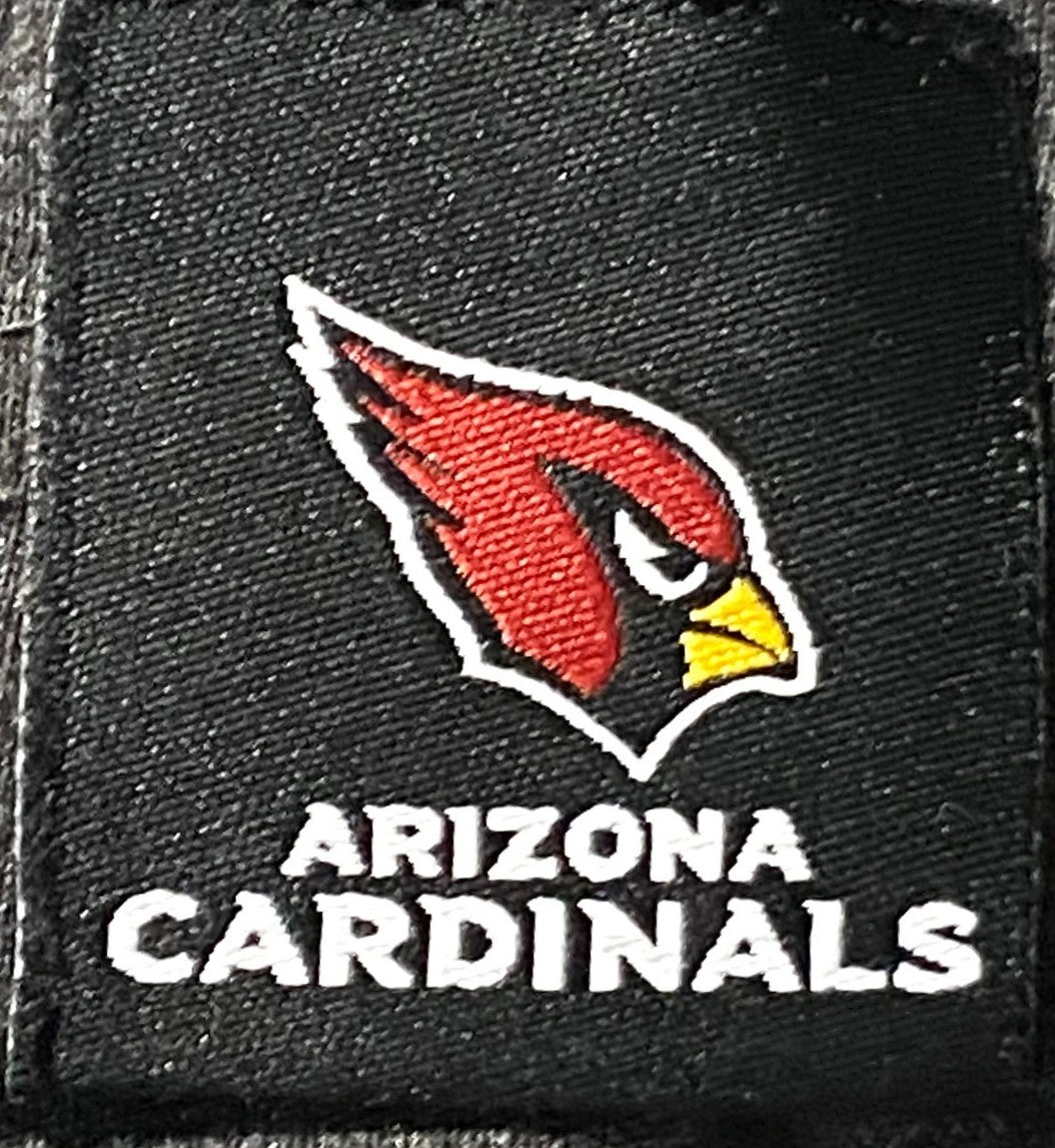 Arizona Cardinals 2016 NFL Adult Small Dark Gray NOS Logo T-Shirt