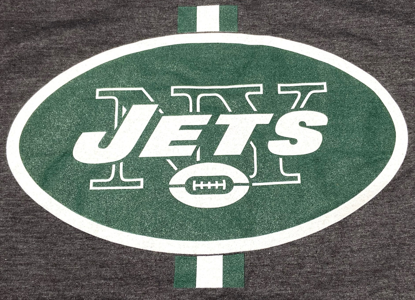 New York Jets 2015 NFL Adult Small Gray NOS Logo T-Shirt