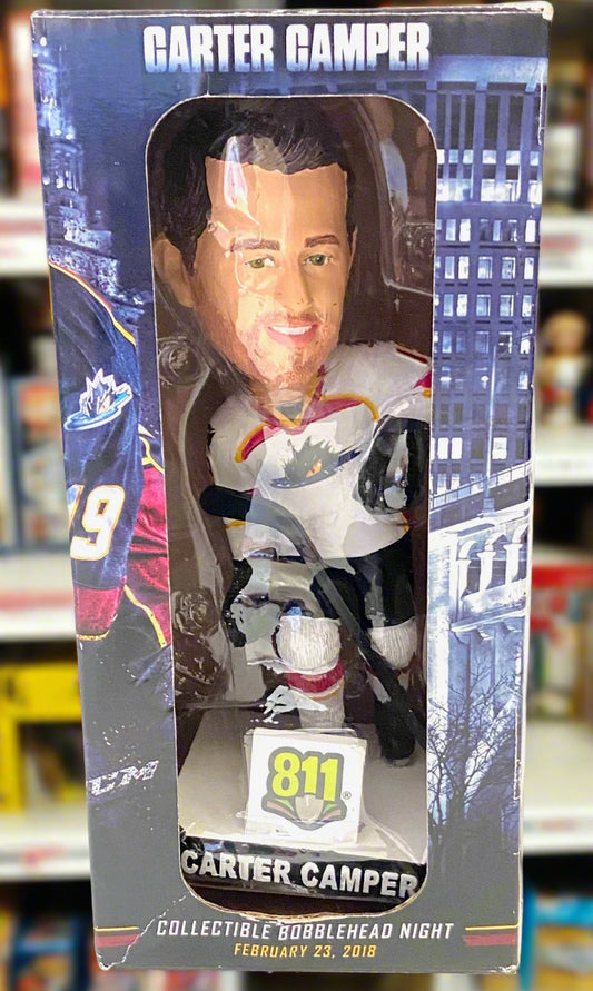 Carter Camper 2018 AHL Cleveland Monsters Bobblehead