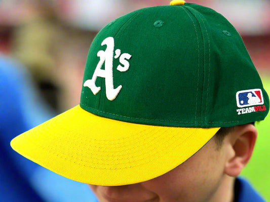 Oakland Athletics MLB American League M-300 Adult Home Replica Cap