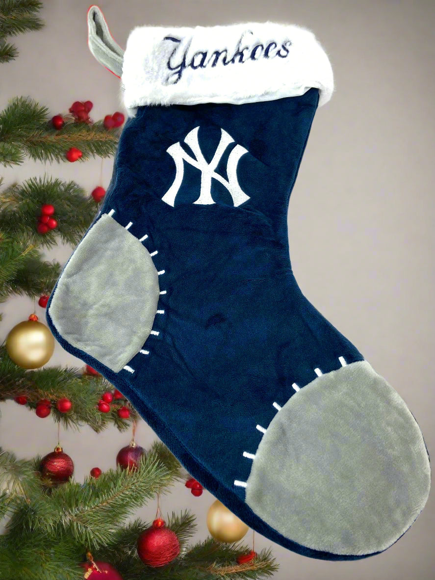 New York Yankees 2017 MLB Plush NOS Christmas Stocking
