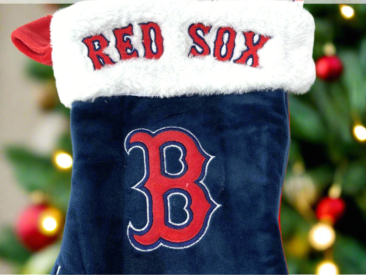 Boston Red Sox 2017 MLB Plush NOS Christmas Stocking