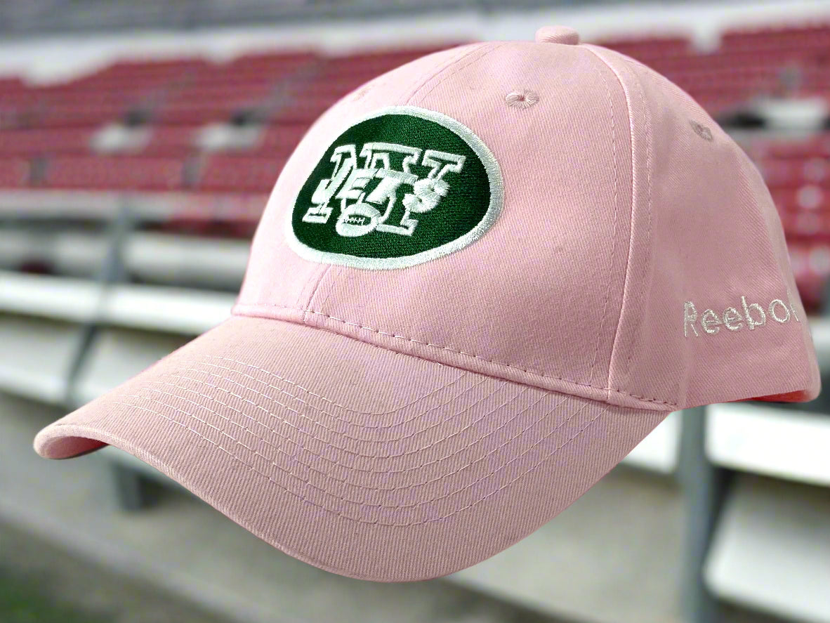 New York Jets NFL Unstructured NOS Women's Pink Logo Cap