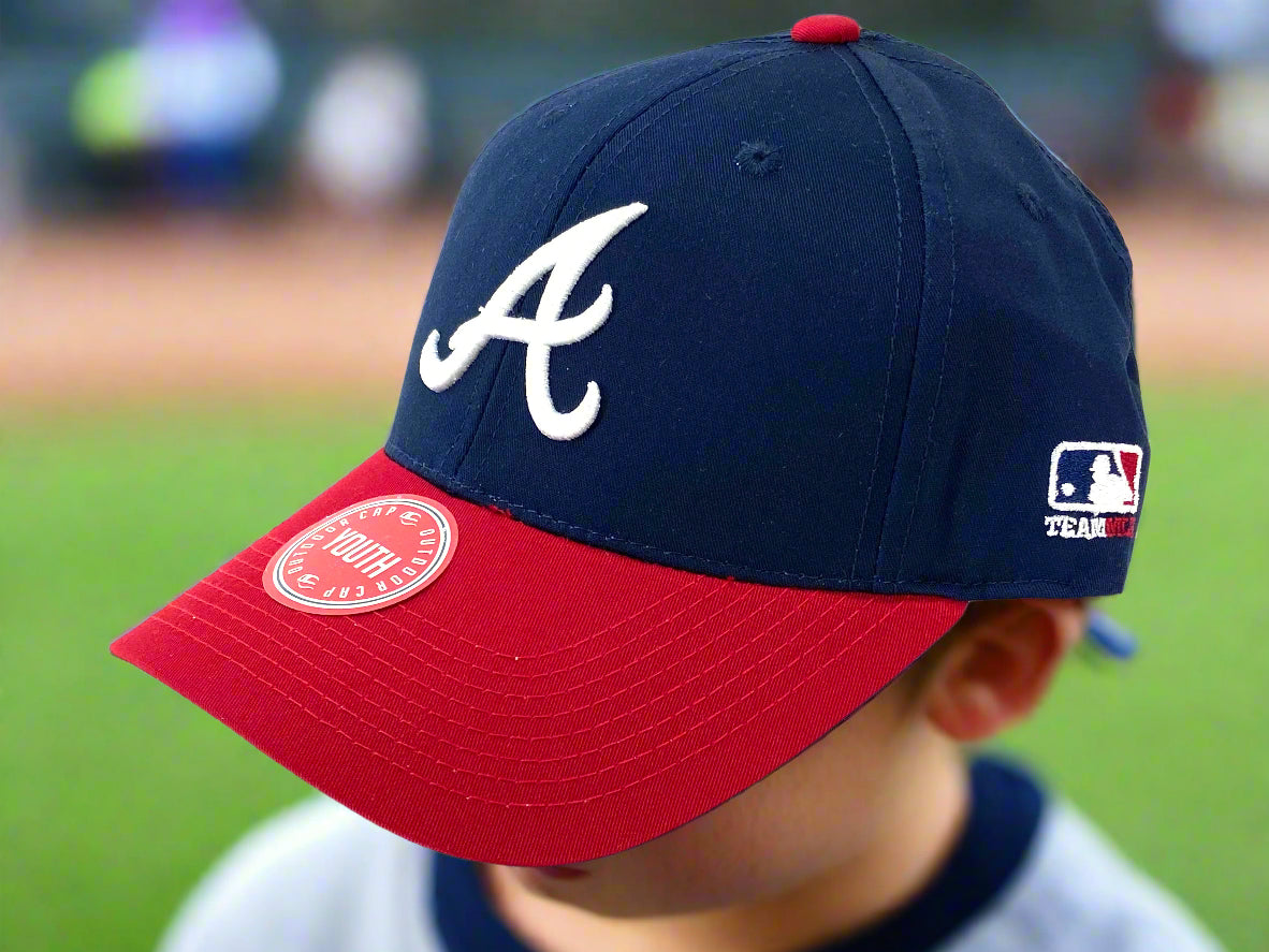 Atlanta Braves MLB National League Home Youth NOS Replica M-275 Cap