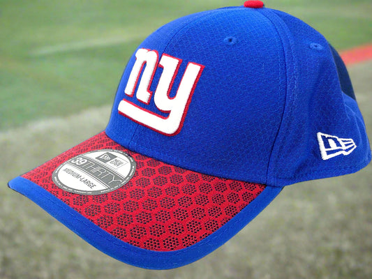 New York Giants NFL Sideline Collection: Stretch Fit On Field Headwear