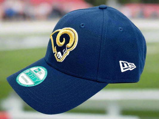 Los Angeles Rams NFL 2018 Blue 9Forty Adjustable Embroidered NOS Logo Cap