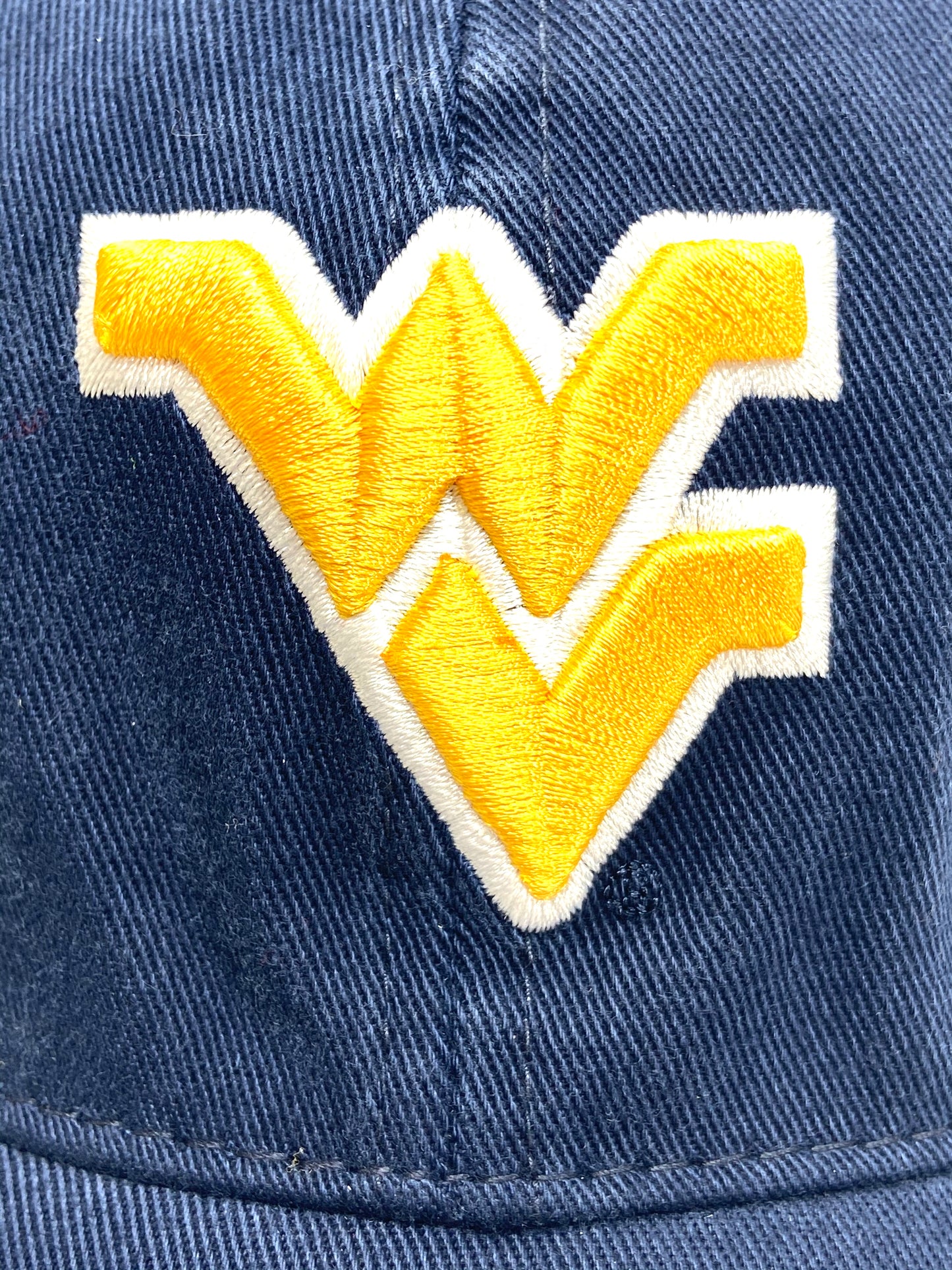 West Virginia Mountaineers NCAA One Fit NOS "Relaxer" M/L Ball Cap