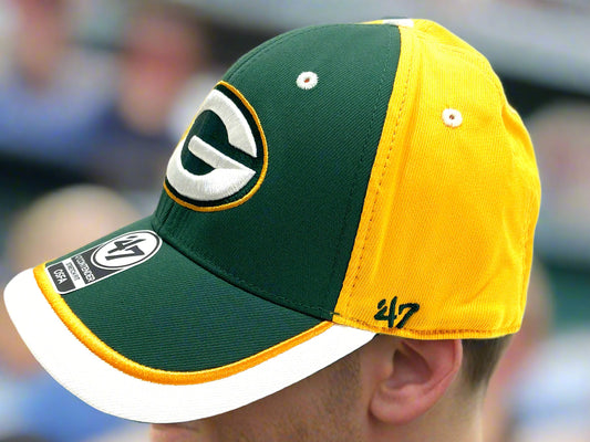 Green Bay Packers NFL Contender Series "Crash Line" Stretch Fit Cap