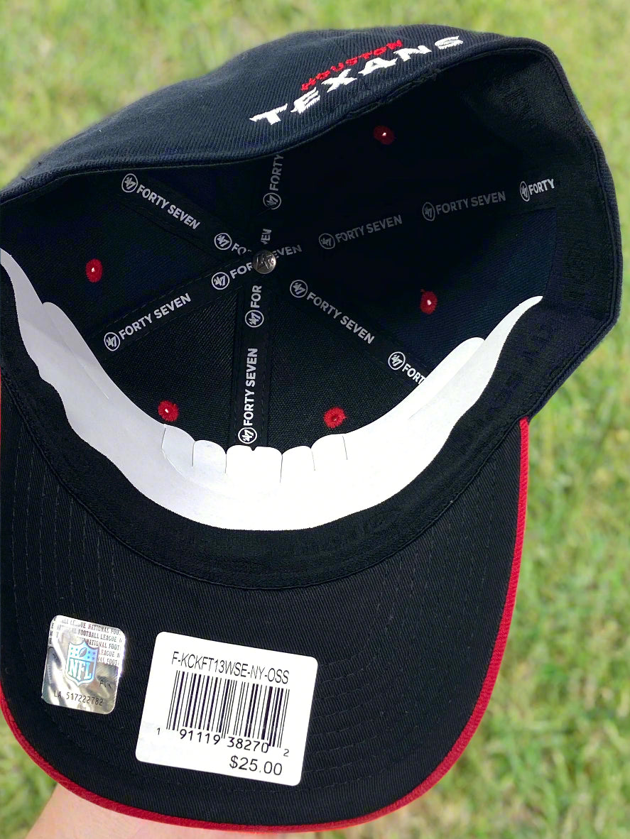 Houston Texans NFL Kick Off Contender Stretch Fit 10% Wool Cap