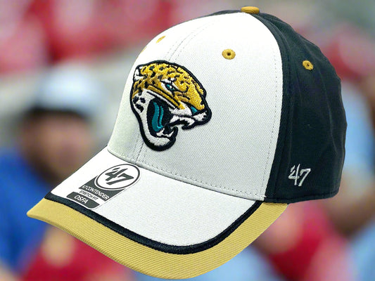 Jacksonville Jaguars NFL Crash Line '47 Contender Stretch Fit