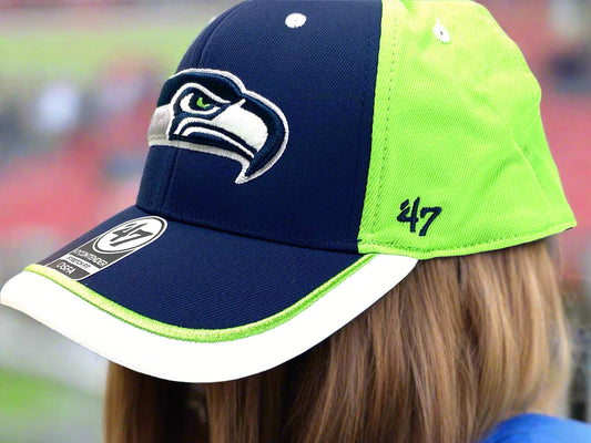 Seattle Seahawks NFL Contender Series "Crash Line" Stretch Fit Cap