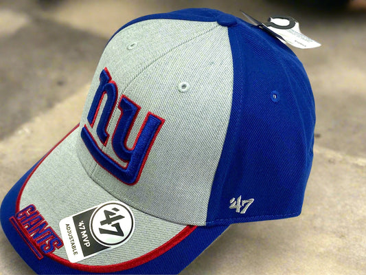 New York Giants NFL '47 MVP "Gray Gabbro" 15% Wool Ball Cap