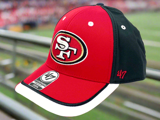 San Francisco 49ers NFL Contender "Crash Line" Stretch Fit Cap