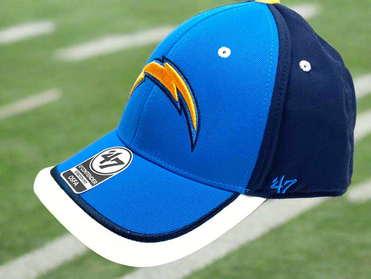 Los Angeles Chargers NFL Contender "Crash Line" Stretch Fit Cap