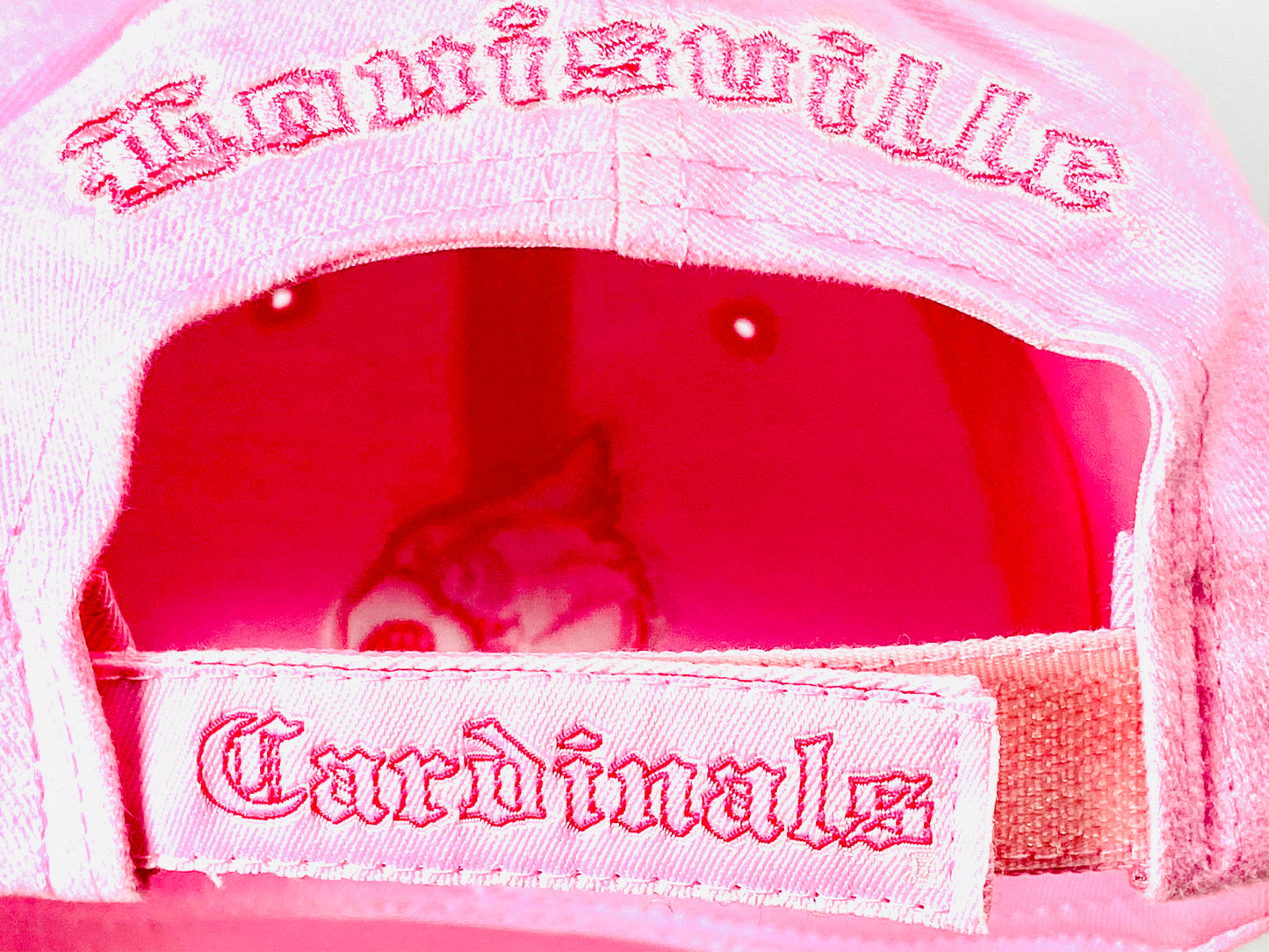 Louisville Cardinals 2017 NCAA Women's Pink NOS Embroidered Hat.