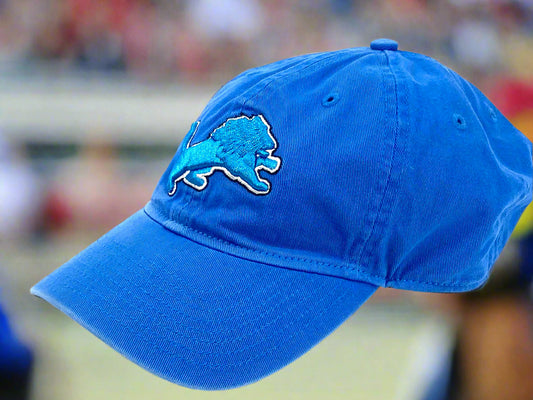Detroit Lions NFL Unstructured Embroidered Cotton NOS Logo Cap