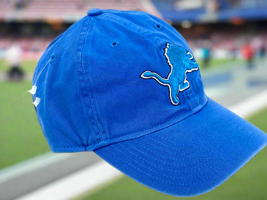 Detroit Lions NFL Unstructured Embroidered Cotton NOS Logo Cap