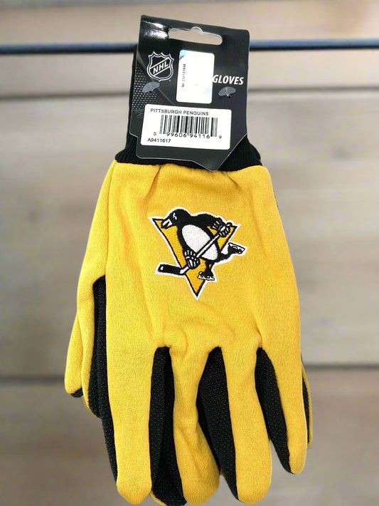 Pittsburgh Penguins NHL Sport Utility Work Gloves