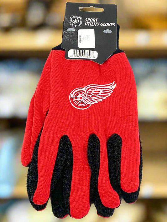 Detriot Red Wings NHL Sport Utility Work Gloves