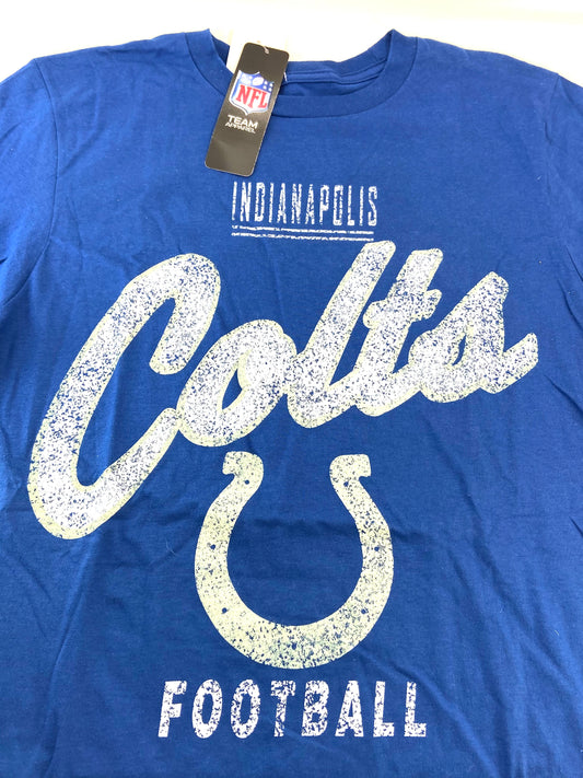 Indianapolis Colts 2013 NFL "Faded Print" Blue NOS T-Shirt