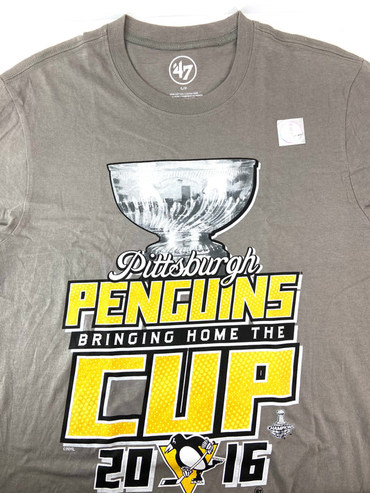 Pittsburgh Penguins 2016 NHL "Bringing Home the Cup" Adult Small NOS T-Shirt