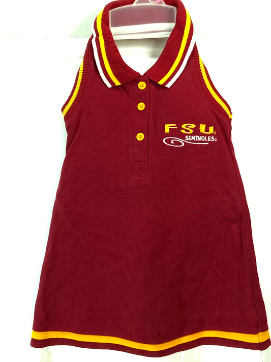 Florida State Seminoles NCAA Girls 18 mo. Halter Dress NOS w/Pant