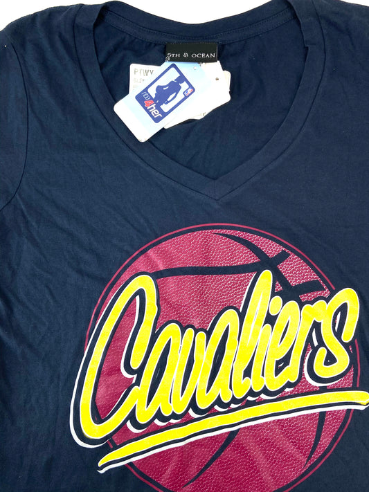 Cleveland Cavaliers 2017 NBA Women's Large NOS V-Neck T-Shirt