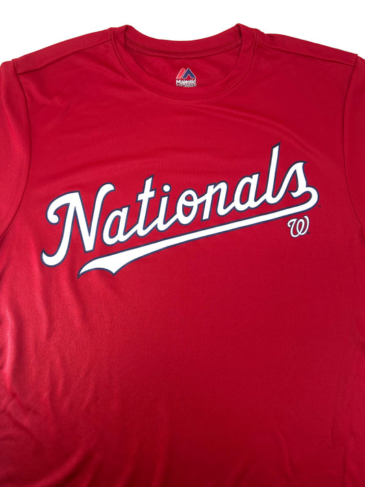 Washington Nationals 2018 MLB Youth Lg. Cool Base NOS T-Shirt