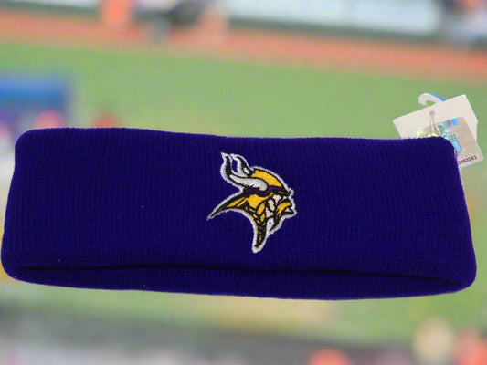 Minnesota Vikings NFL 2012 Team Color NOS Embroidered Knit Headband