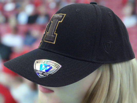 Iowa Hawkeyes 2016 NCAA 3-D Embroidered One-Fit NOS Stretch Cap