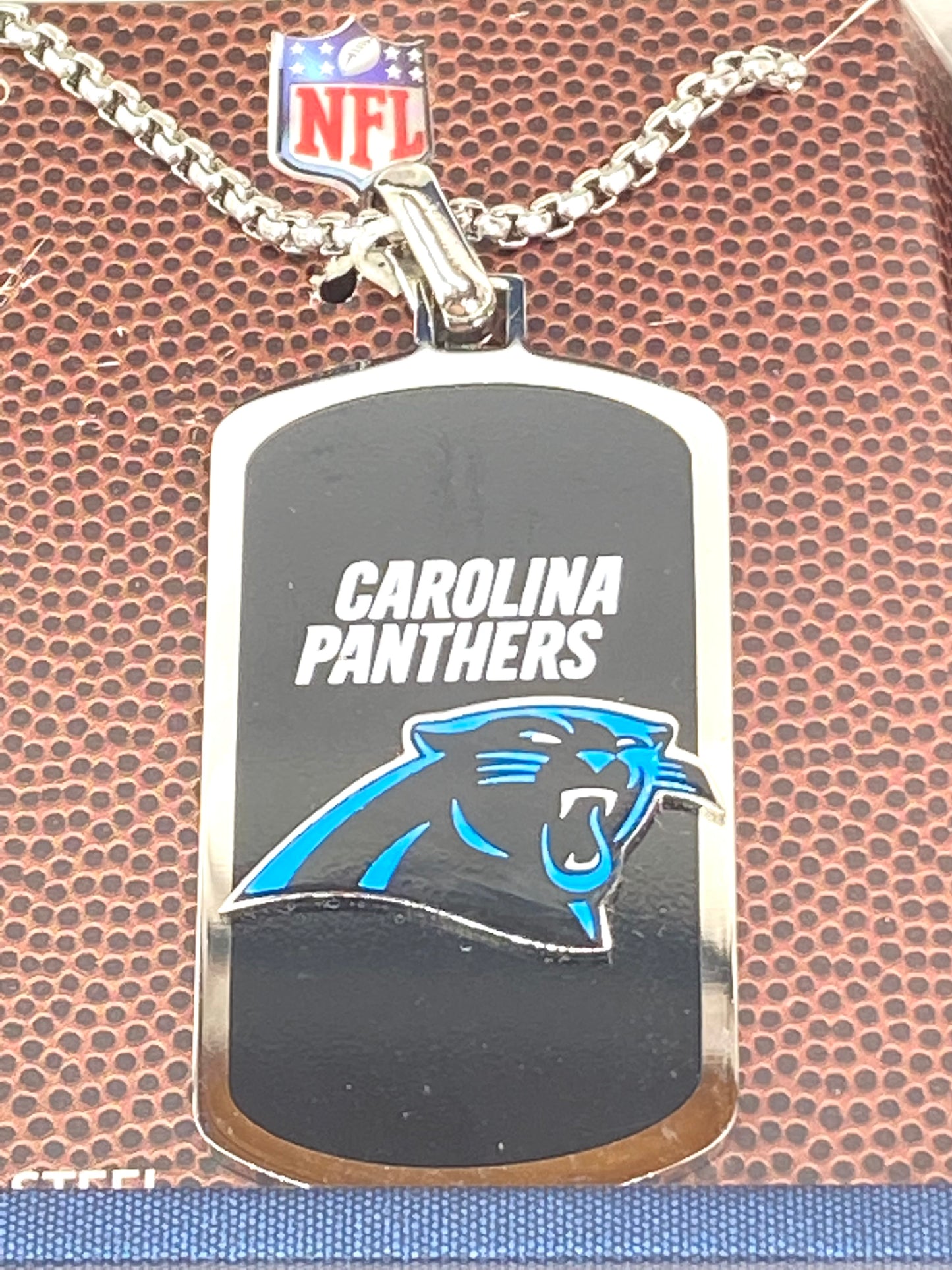 Carolina Panthers 2016 NFL Stainless Steel Dog Tag