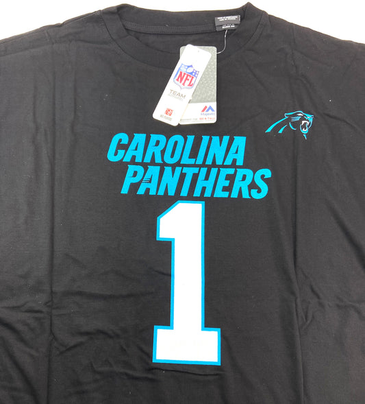 Cam Newton 2015 NFL Carolina Panthers Men's Jersey-Style NOS T-Shirt