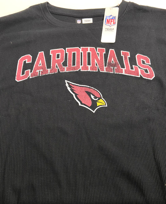 Arizona Cardinals NFL Men's LS Black NOS Thermal Shirt
