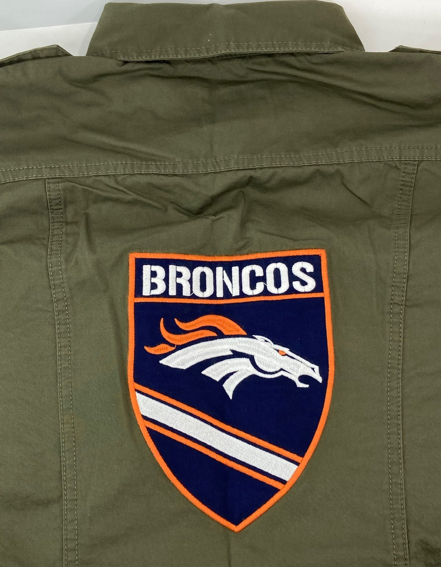Denver Broncos NFL Women's NOS Military Field Shirt