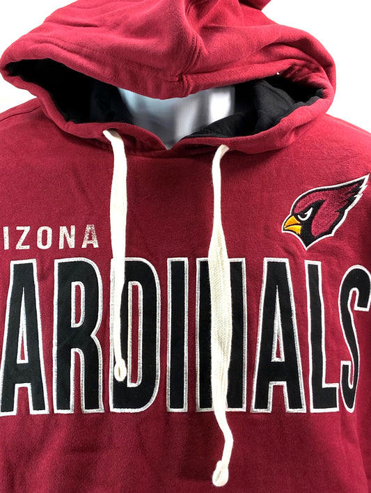 Arizona Cardinals NFL Men's Red Hooded NOS Pullover Medium