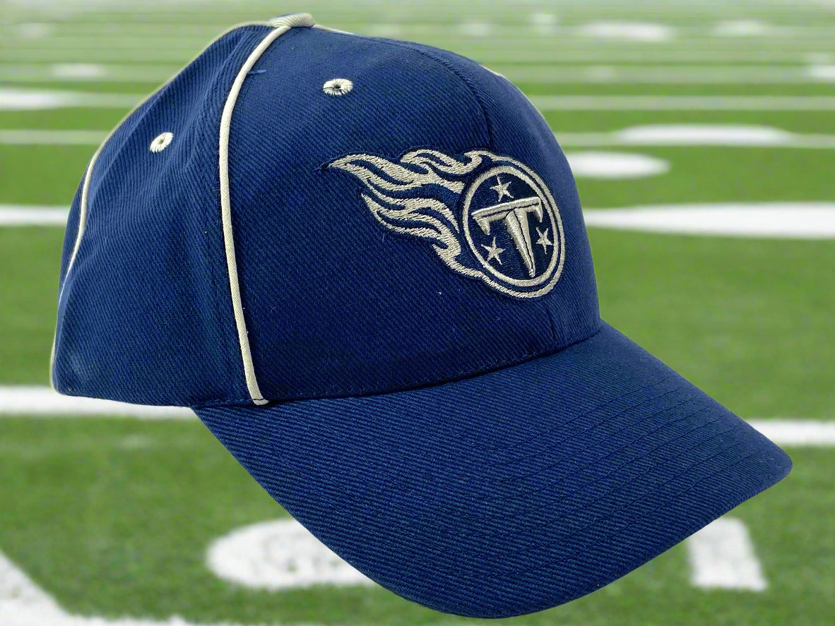 Tennessee Titans NFL Navy Logo Adjustable "Tonal" NOS Ball Cap