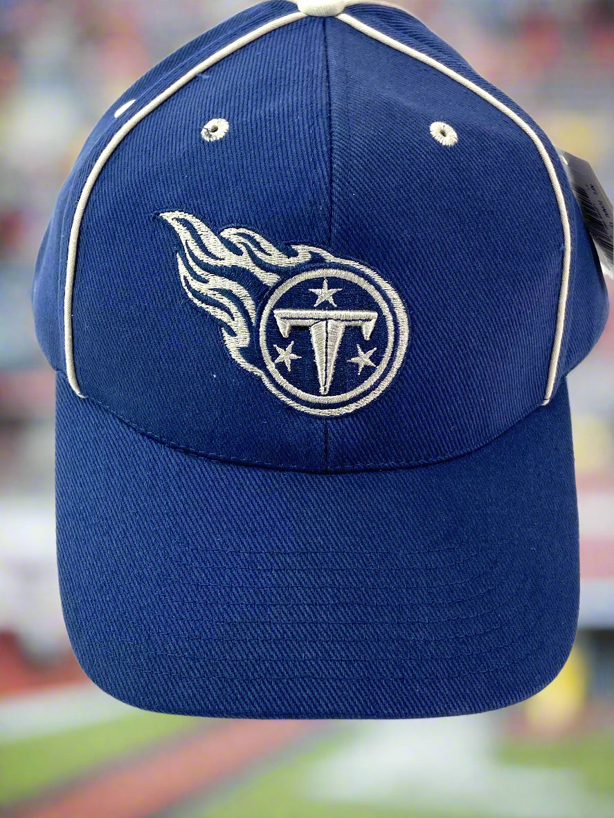 Tennessee Titans NFL Navy Logo Adjustable "Tonal" NOS Ball Cap