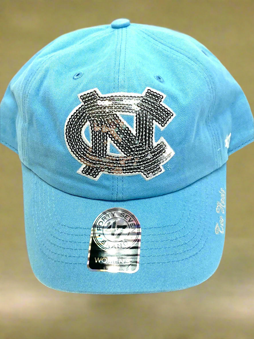 North Carolina Tarheels NCAA Women's Light Blue NOS Natalie Sparkle Hat