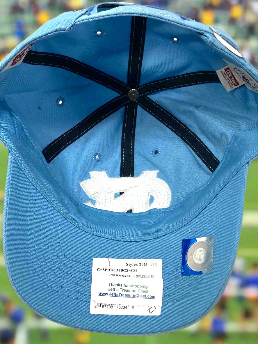 North Carolina Tarheels NCAA Women's Light Blue NOS Natalie Sparkle Hat