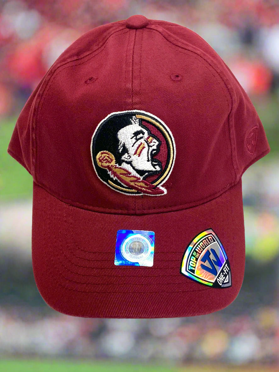 Florida State Seminoles 2016 NCAA Team Color One Fit Relaxer M/L NOS Cap