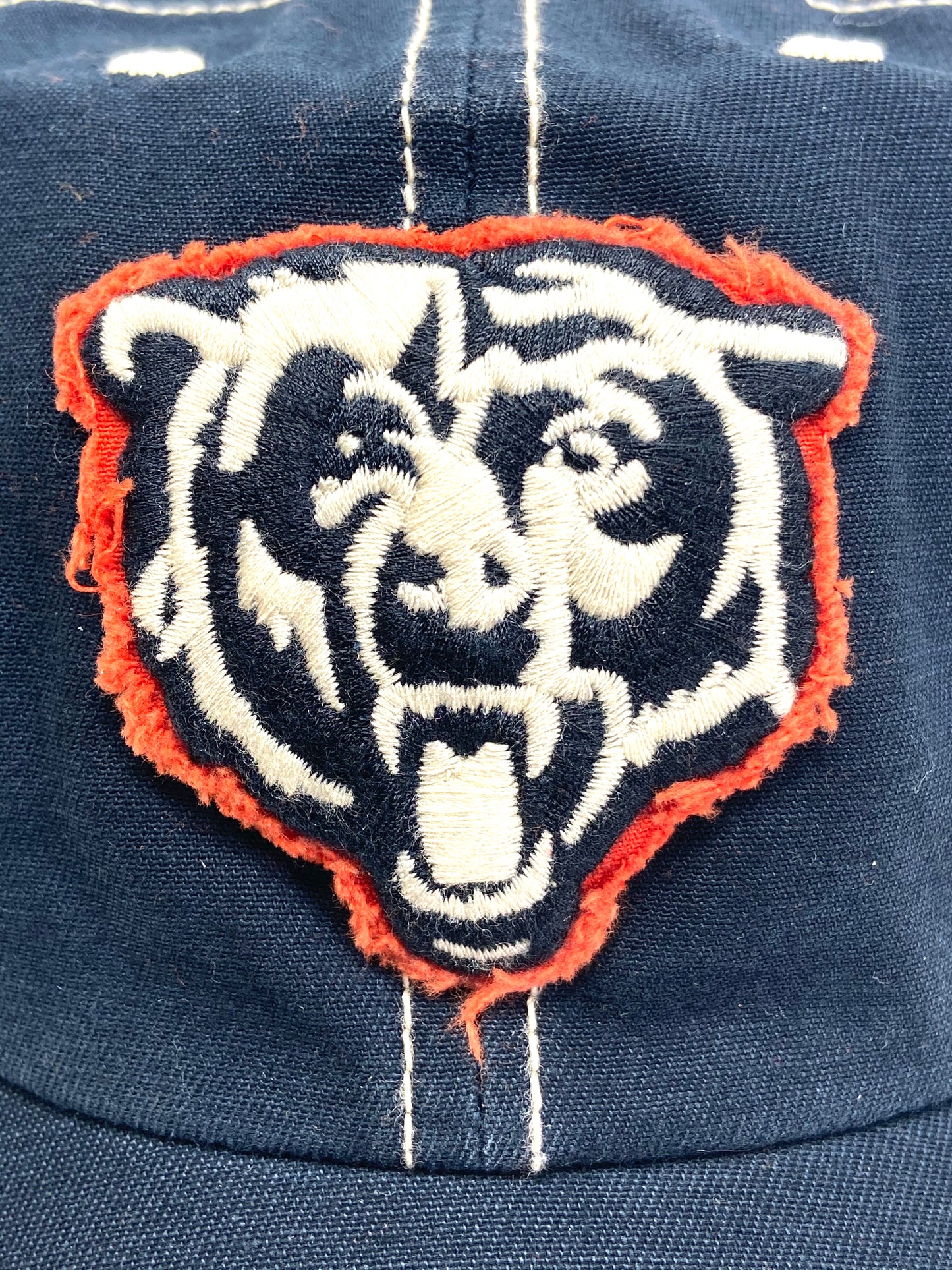 Chicago Bears NFL Navy Turner Clean-up Adjustable Mesh Snapback