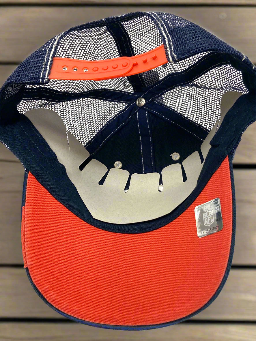 Chicago Bears NFL Navy Turner Clean-up Adjustable Mesh Snapback