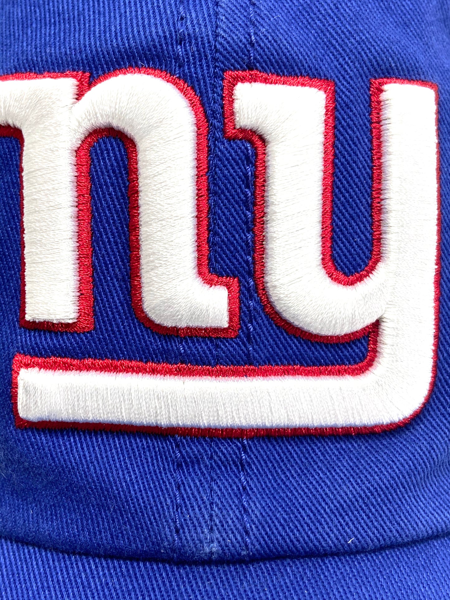 New York Giants NFL Blue Ripley Closer Stretch Fit Mesh Cap