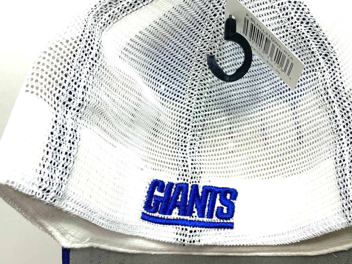 New York Giants NFL Blue Ripley Closer Stretch Fit Mesh Cap