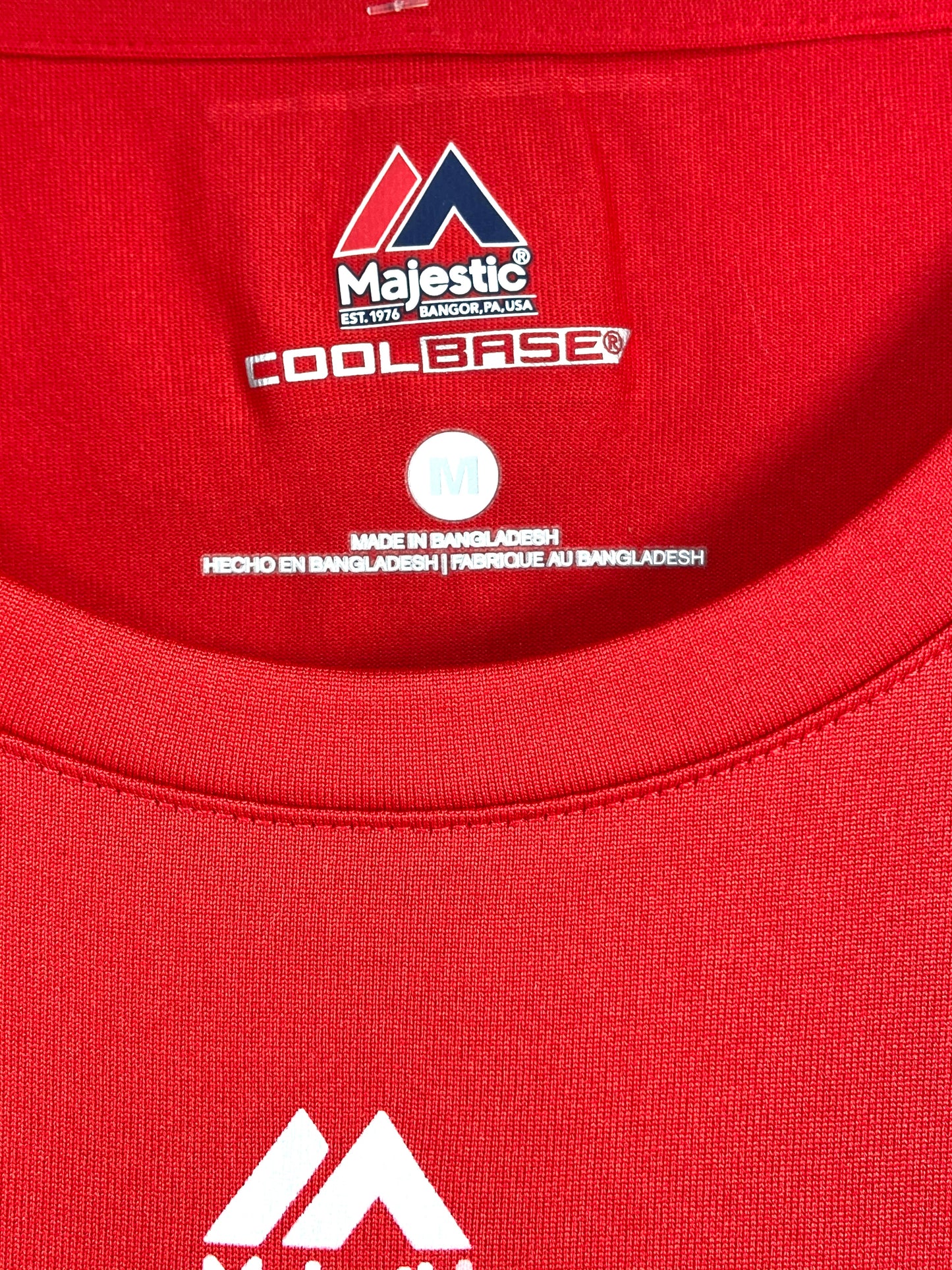 Detroit Red Wings 2016 NHL Red Cool Base Adult Medium NOS T-Shirt