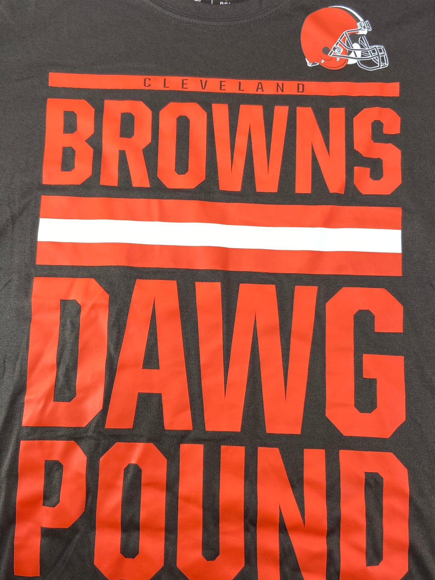 Cleveland Browns 2016 NFL "Dawg Pound" Dri-Fit Adult Small NOS T-Shirt