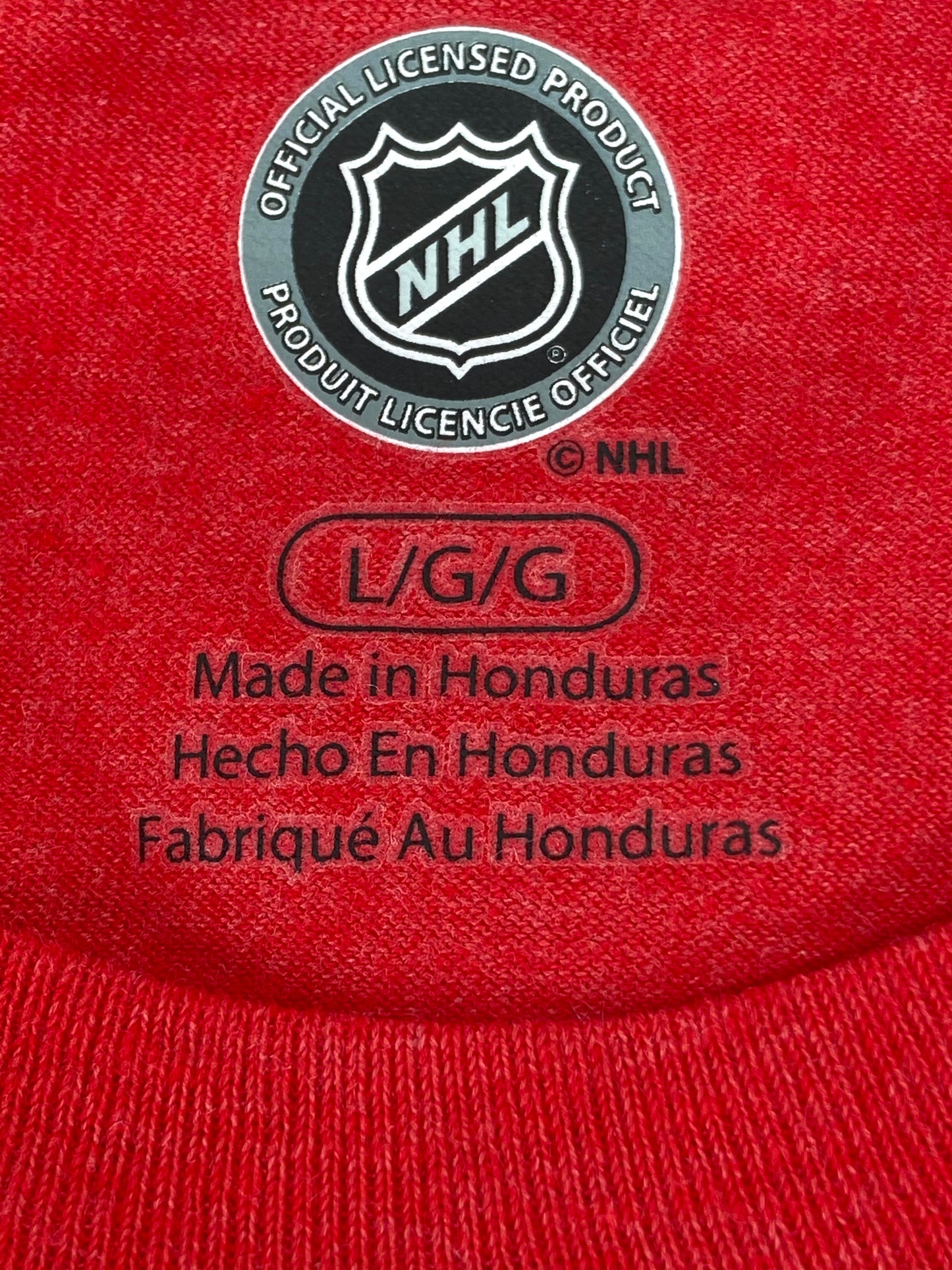 Detroit Red Wings NHL Red Est. 1926 Adult Large NOS T-Shirt