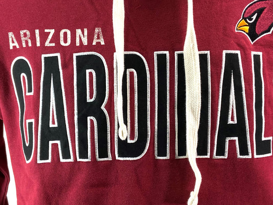 Arizona Cardinals NFL Men's Red Hooded NOS Pullover Medium